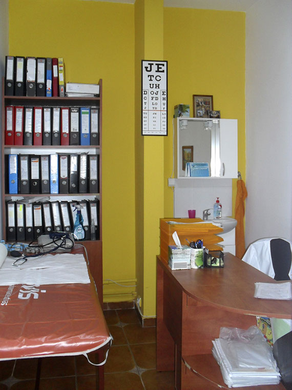 Image of the Ophtamology Examination Room (rom. cabinet)